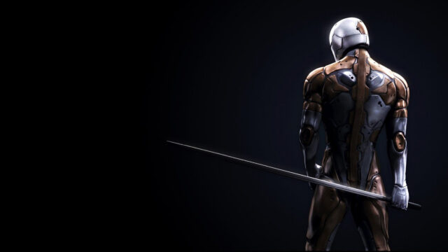 Grey Fox Metal Gear Solid Minimalist Desktop Wallpaper