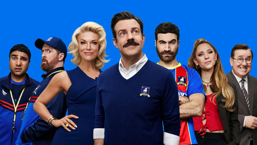 Ted Lasso Cast Group Portrait Desktop Wallpaper
