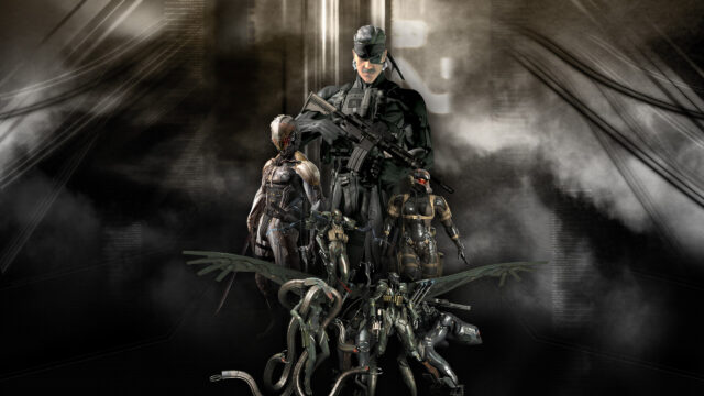Metal Gear Solid 4 Characters 4K Desktop Wallpaper