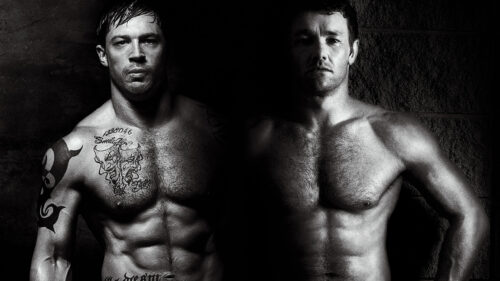 Tom Hardy and Joel Edgerton Warrior Movie Desktop Wallpaper