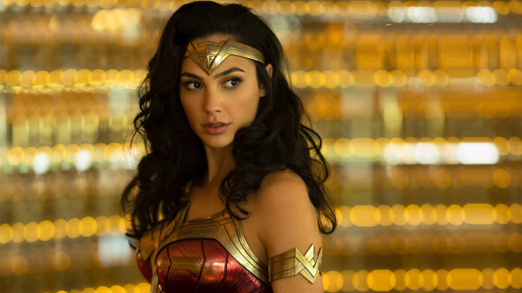 Gal Gadot as Wonder Woman Cinematic Close-up 4K Wallpaper
