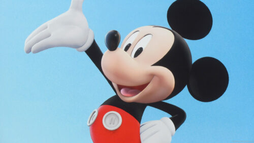 Mickey Mouse 3D Character Illustration Desktop Wallpaper