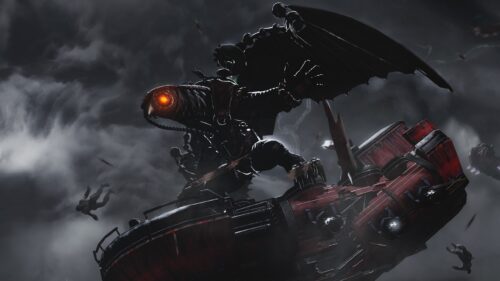 Dark BioShock Infinite Handyman Boss PC Wallpaper