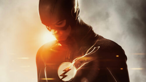 DC Comics The Flash Cinematic Hero Portrait 4K Wallpaper