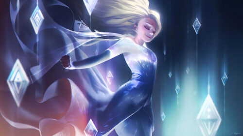 Elsa Disney Frozen Cinematic Digital Art Desktop Wallpaper