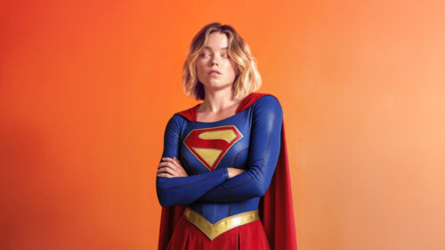Supergirl Fan Art Digital Illustration 4K Desktop Wallpaper