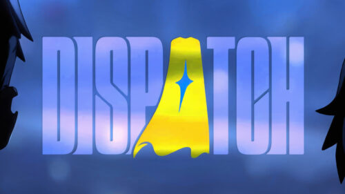 Dispatch Anime Style Logo Desktop Wallpaper