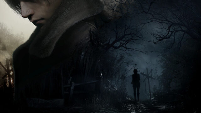 Resident Evil 4 Remake Dark Forest 4K Wallpaper