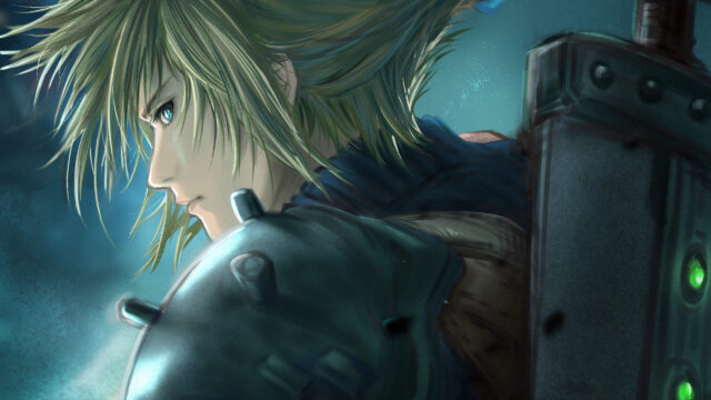 Cloud Strife Final Fantasy VII Remake Desktop Wallpaper