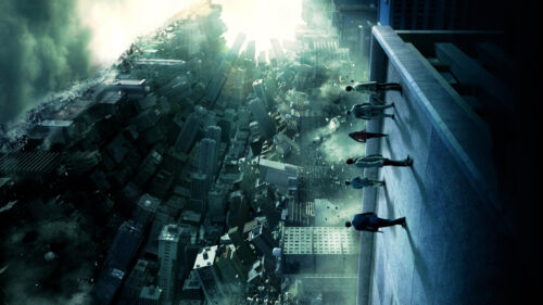 Inception Surreal Cityscape 4K Desktop Wallpaper