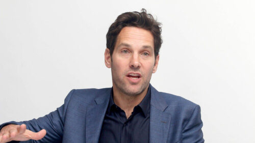 Actor Paul Rudd Portrait Professional 4K Desktop Wallpaper