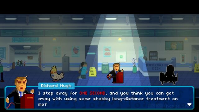 Rhythm Doctor In-Game Hospital Scene Desktop Wallpaper
