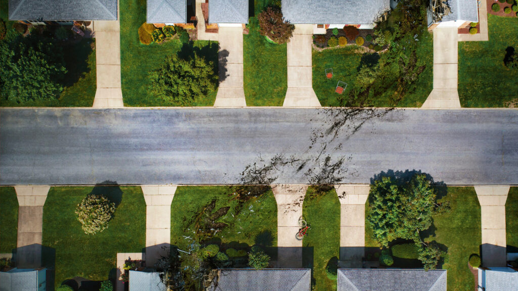The Upside Down Road 16:9 Desktop Wallpaper
