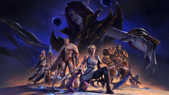 World of Warcraft Fantasy Characters Desktop Wallpaper