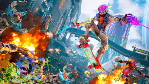 High on Life Action Scene 4K Wallpaper