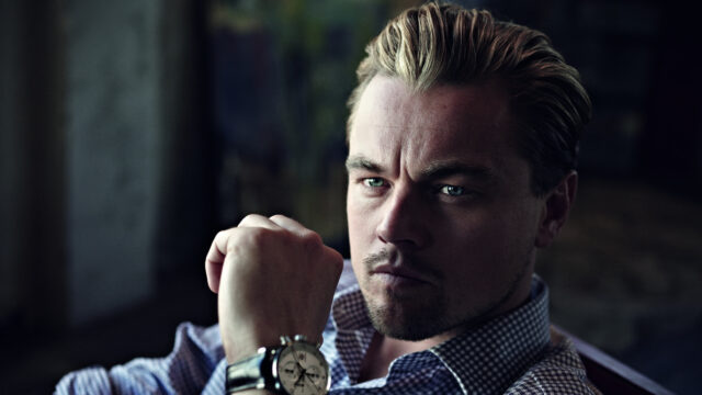 Leonardo DiCaprio Intense Portrait 4K Desktop Wallpaper