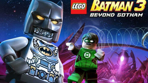 Lego Batman 3 Beyond Gotham Action Scene Desktop Wallpaper