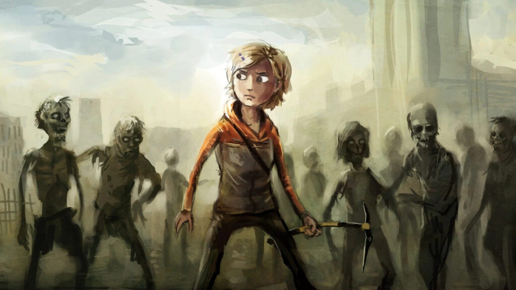 Clementine from Telltale Games The Walking Dead Desktop Wallpaper