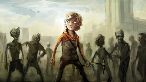 Clementine from Telltale Games The Walking Dead Desktop Wallpaper