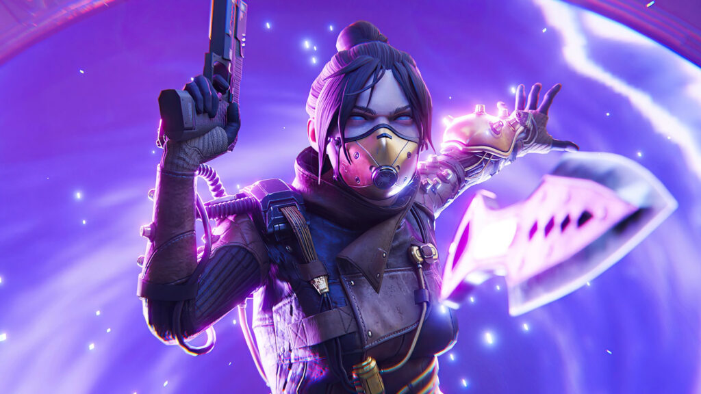 Wraith from Apex Legends Sci-Fi Action Desktop Wallpaper