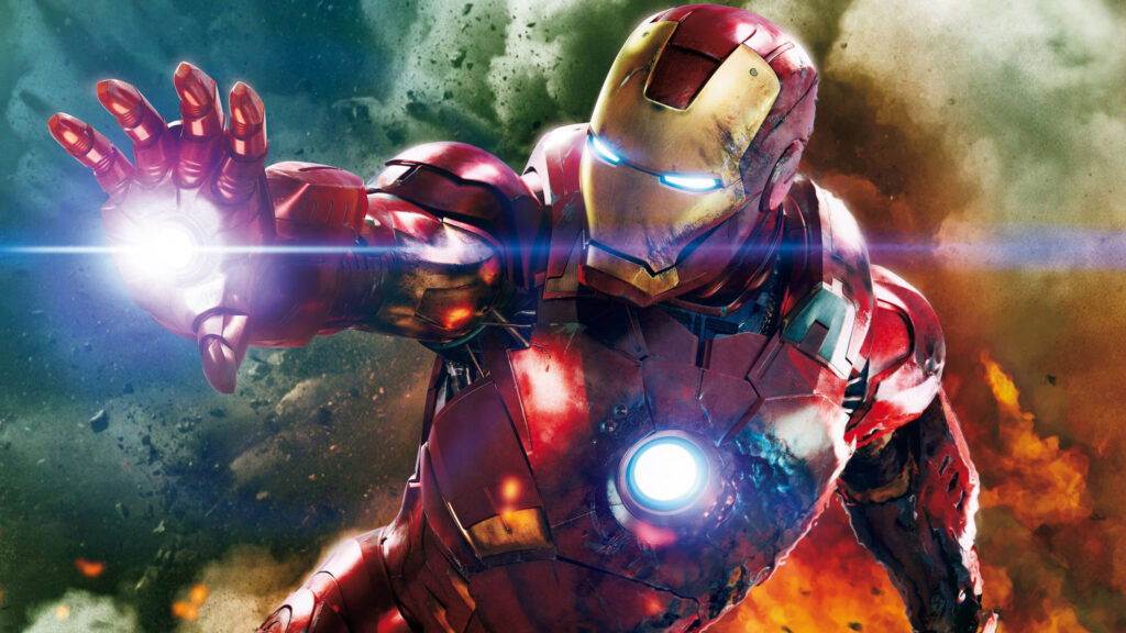 Battle-Damaged Iron Man Armor High-Definition 4K Wallpaper