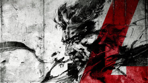 Stylized Old Snake Ink Art 4K Desktop Wallpaper