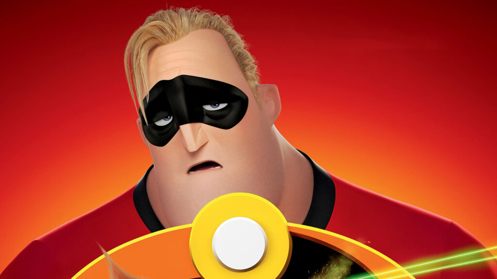 Mr. Incredible Close-up Portrait 4K Wallpaper