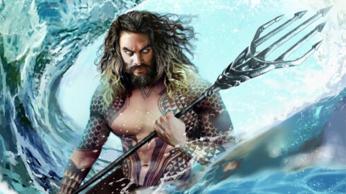 Jason Momoa as Aquaman Digital Art 4K Wallpaper