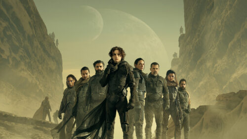 Dune Cast Desert Landscape Desktop Wallpaper