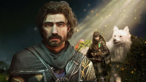 Elden Ring Shadow of the Erdtree Character Key Art Desktop Wallpaper