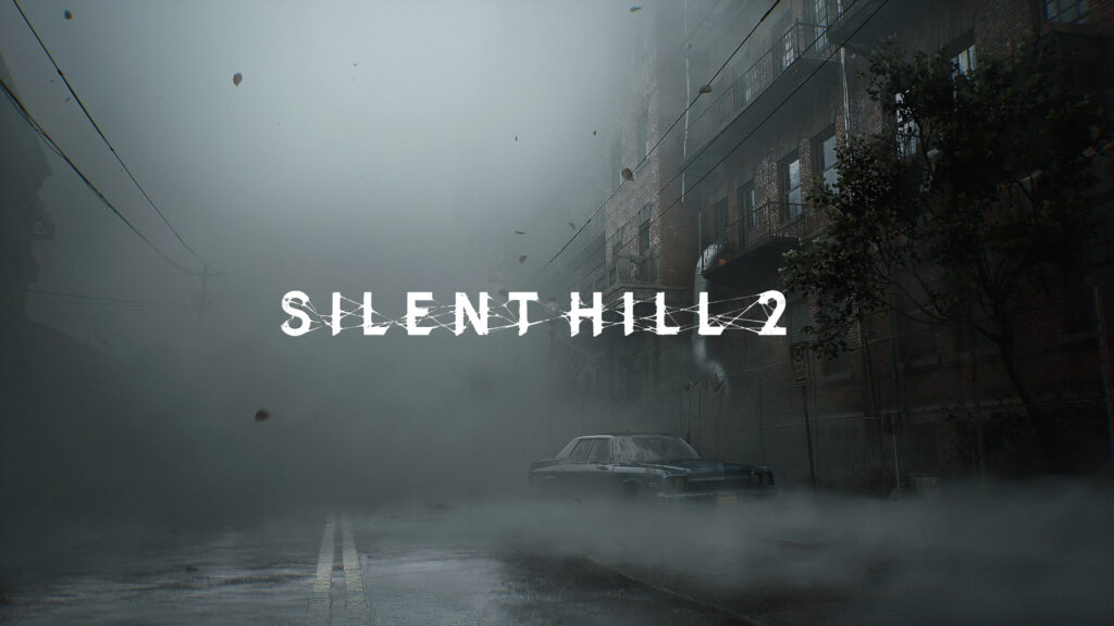 Moody Foggy Street Scene Silent Hill 2 4K Wallpaper