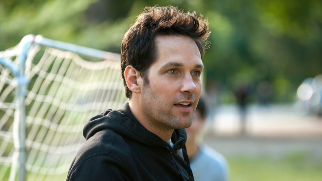 Paul Rudd Wearing a Black Hoodie Desktop Wallpaper