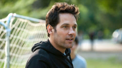 Paul Rudd Wearing a Black Hoodie Desktop Wallpaper