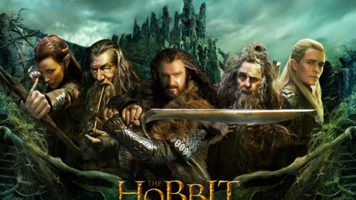 The Hobbit Movie Cast Fantasy Adventure 4K Desktop Wallpaper