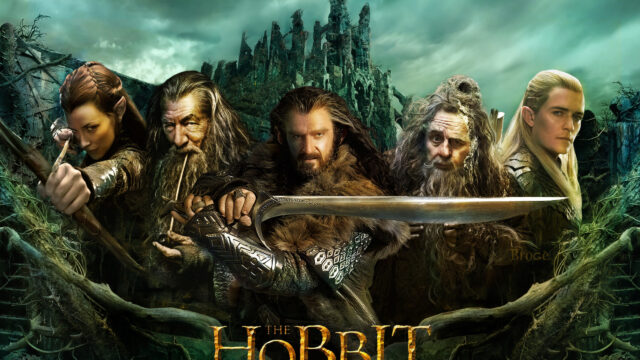 The Hobbit Movie Cast Fantasy Adventure 4K Desktop Wallpaper