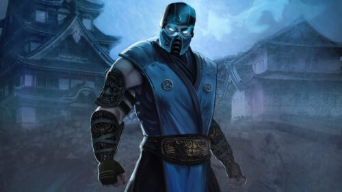 Sub-Zero Mortal Kombat Warrior 4K Desktop Wallpaper