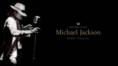 Michael Jackson King of Pop Tribute Desktop Wallpaper