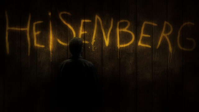 Heisenberg Graffiti Silhouette Desktop Wallpaper