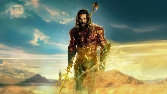 Aquaman Superhero Jason Momoa 4K Desktop Wallpaper