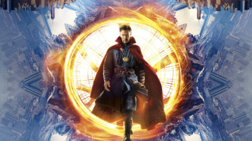 Doctor Strange Cinematic Portal 4K Wallpaper