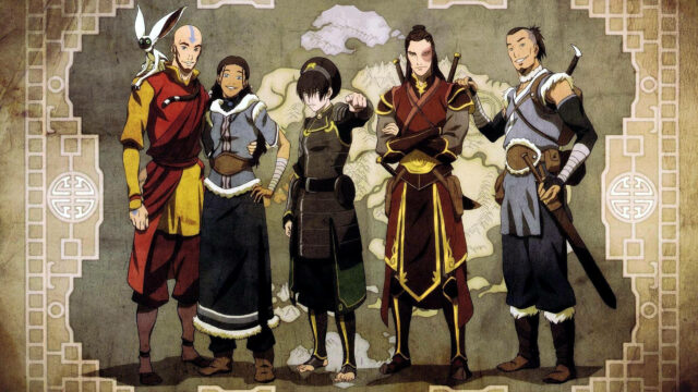 Team Avatar Grown Up Desktop Wallpaper