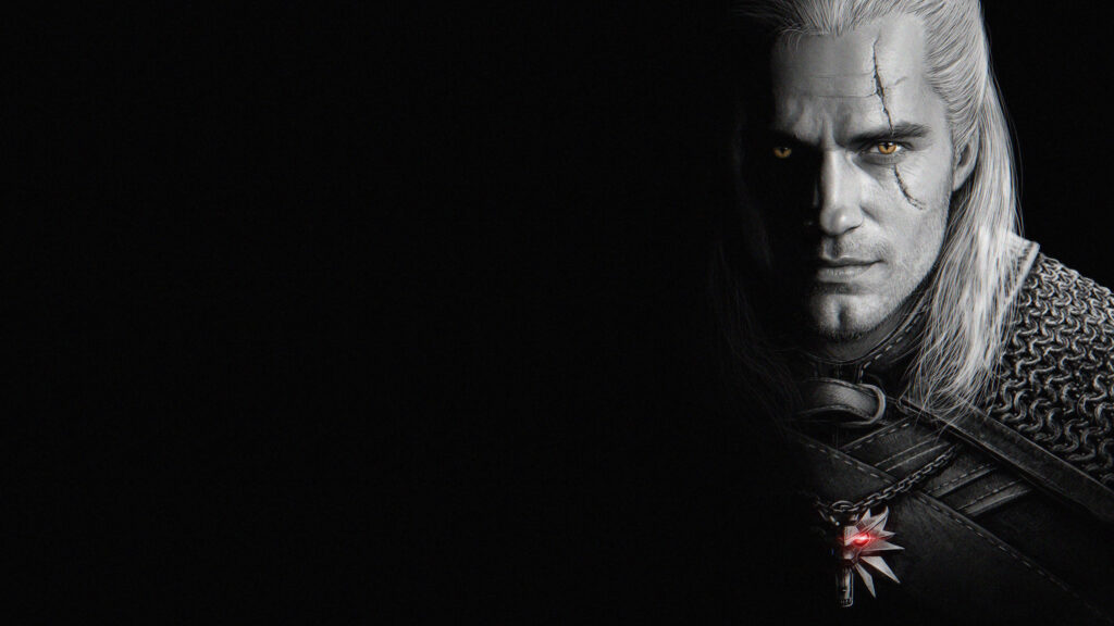 Geralt of Rivia The Witcher Netflix Series 4K Desktop Wallpaper