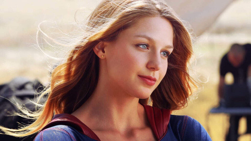 Melissa Benoist as Supergirl Portrait 4K Desktop Wallpaper