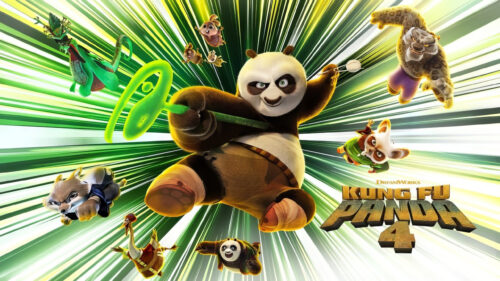 Kung Fu Panda 4 Cinematic Action Scene Desktop Wallpaper