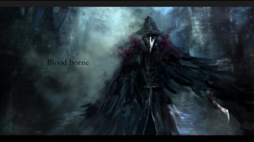Dark Gothic Hunter Plague Doctor Art Desktop Wallpaper