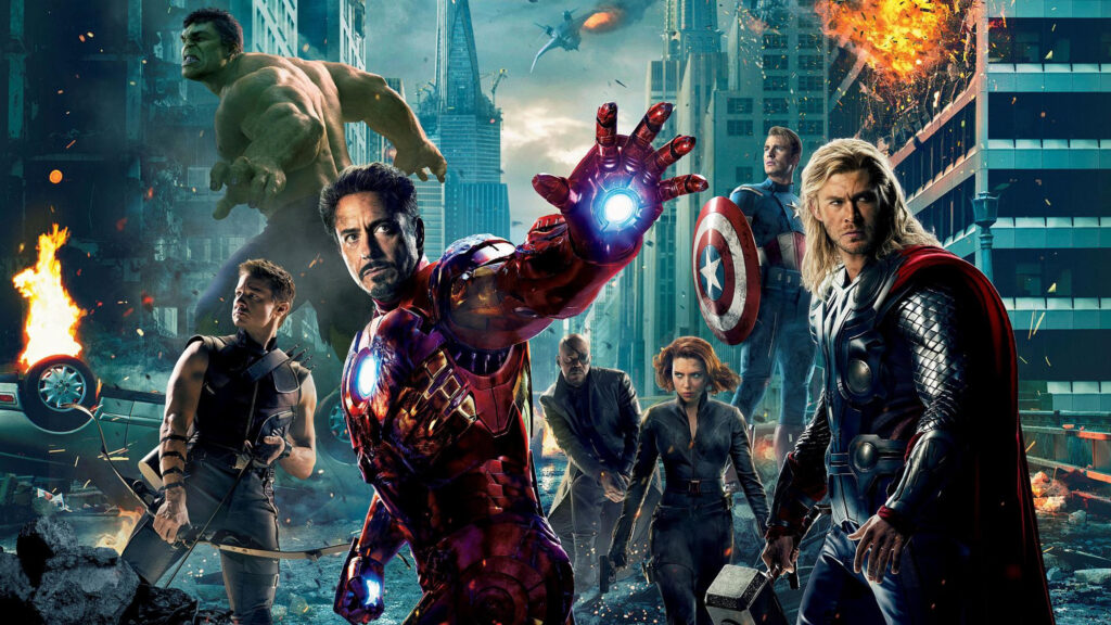 Marvel The Avengers 2012 Team Assemble 4K Desktop Wallpaper