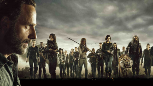 The Walking Dead Cast Promotional 8K Ultra HD Desktop Wallpaper
