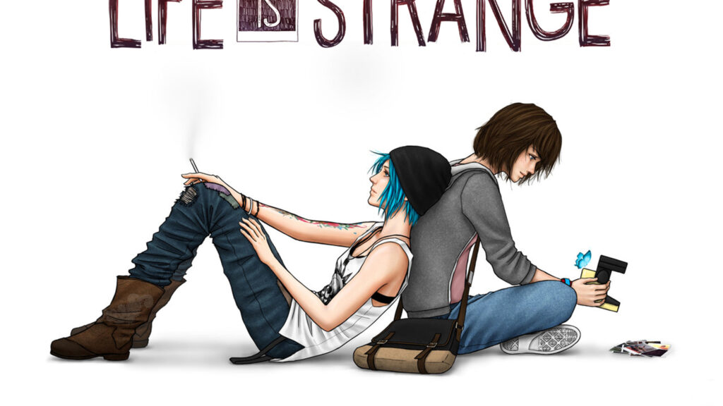 Life is Strange Chloe and Max Digital Art Desktop Wallpaper