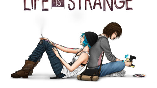 Life is Strange Chloe and Max Digital Art Desktop Wallpaper