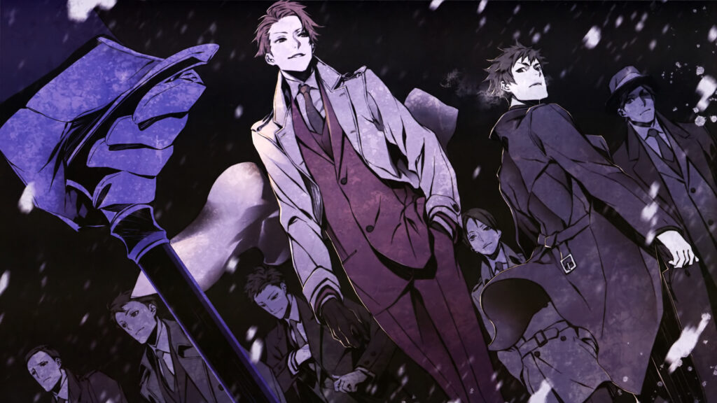 Bungou Stray Dogs Port Mafia Members 4K Desktop Wallpaper